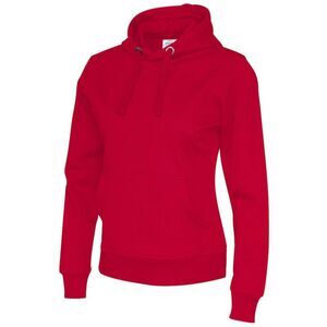 Cottover Womens/Ladies Hoodie / Red